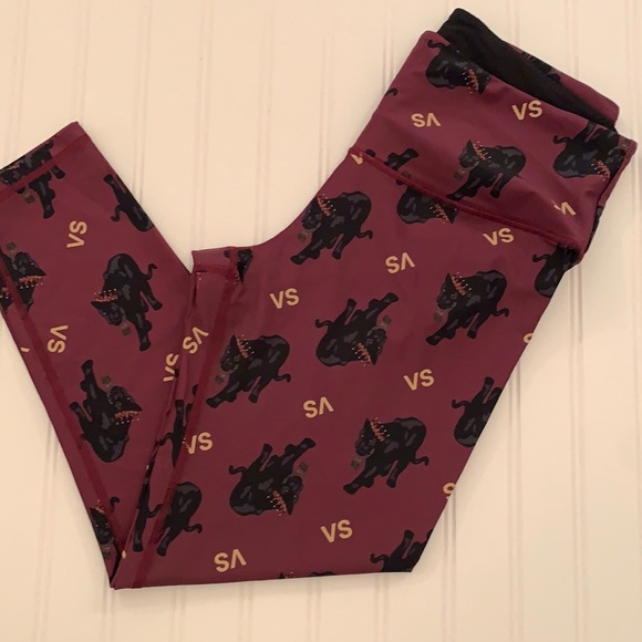Victoria's Secret Pants - Victoria's Secret Sport Panther Compression Leggin